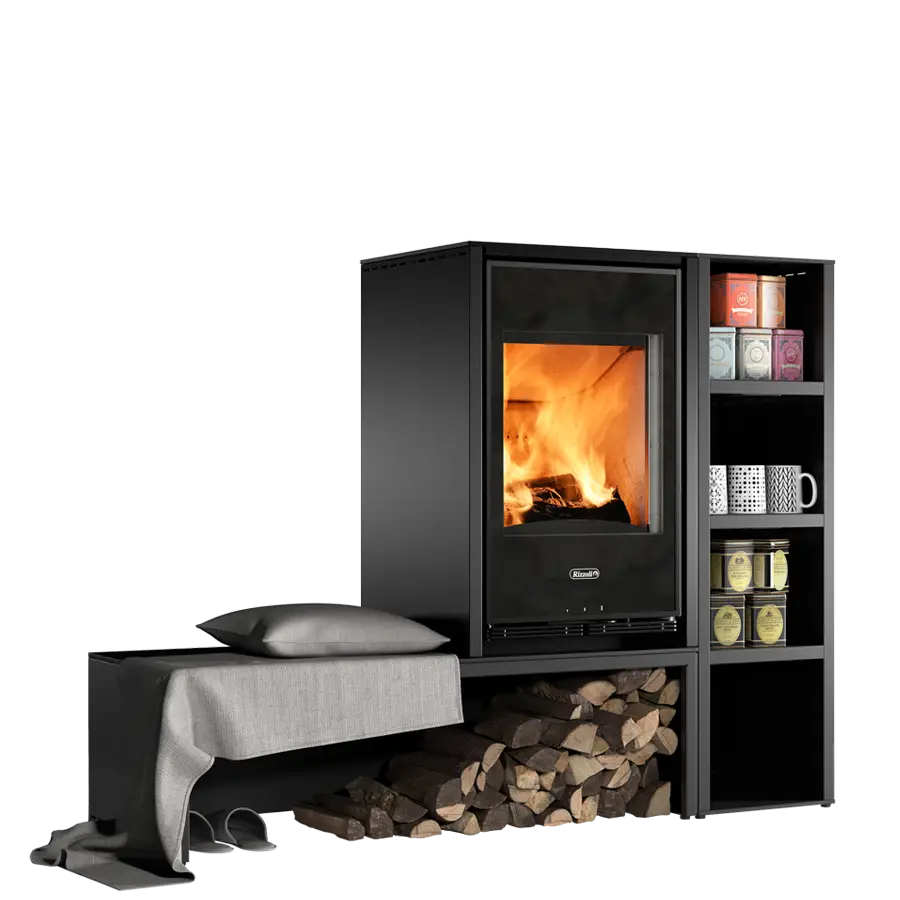 Stufa a legna Rizzoli Serie X Living