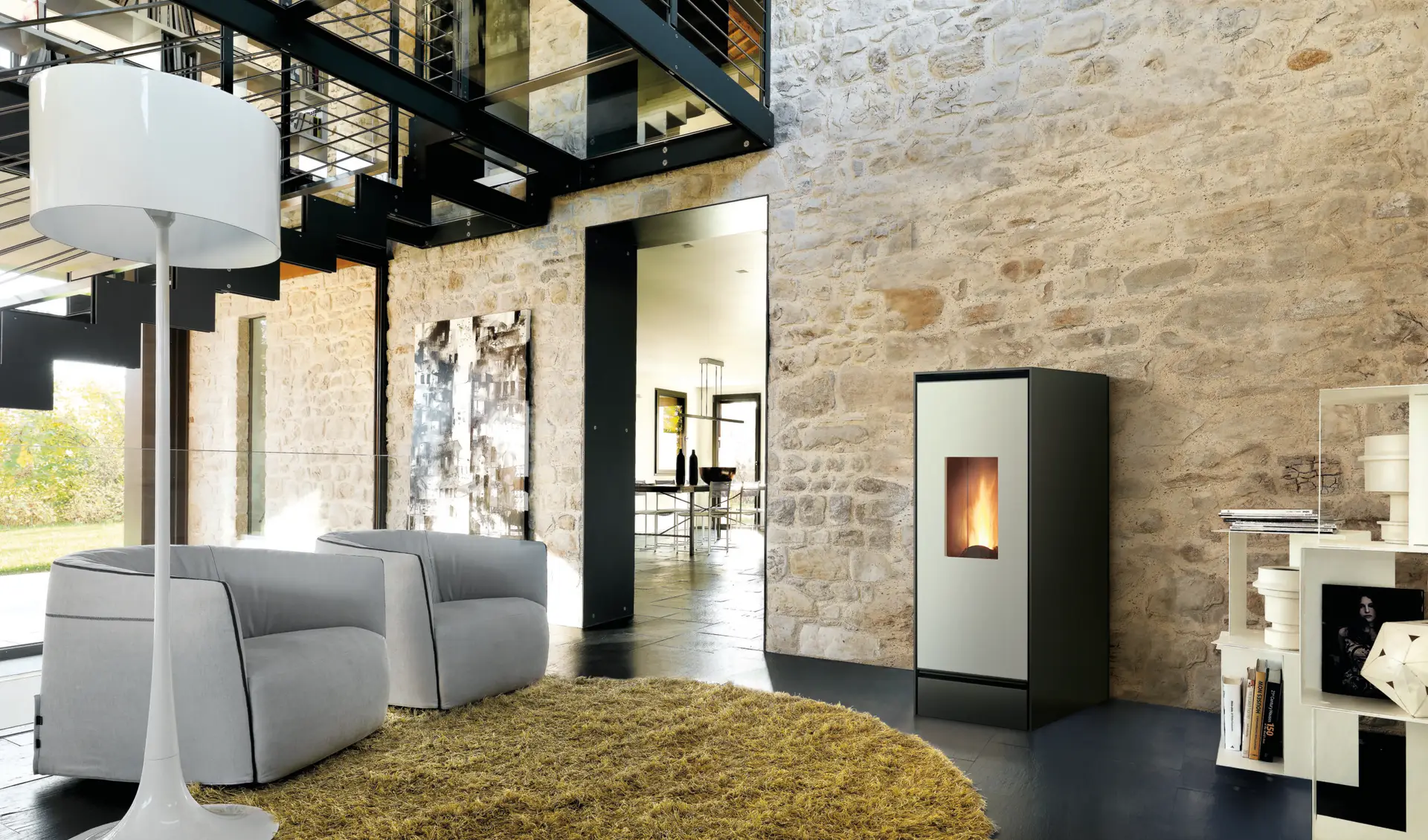 Stufa a pellet Piazzetta P241